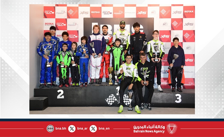 تألق متسابقي الكارتنج خلال رابع جولات تحدي البحرين روتاكس ماكس